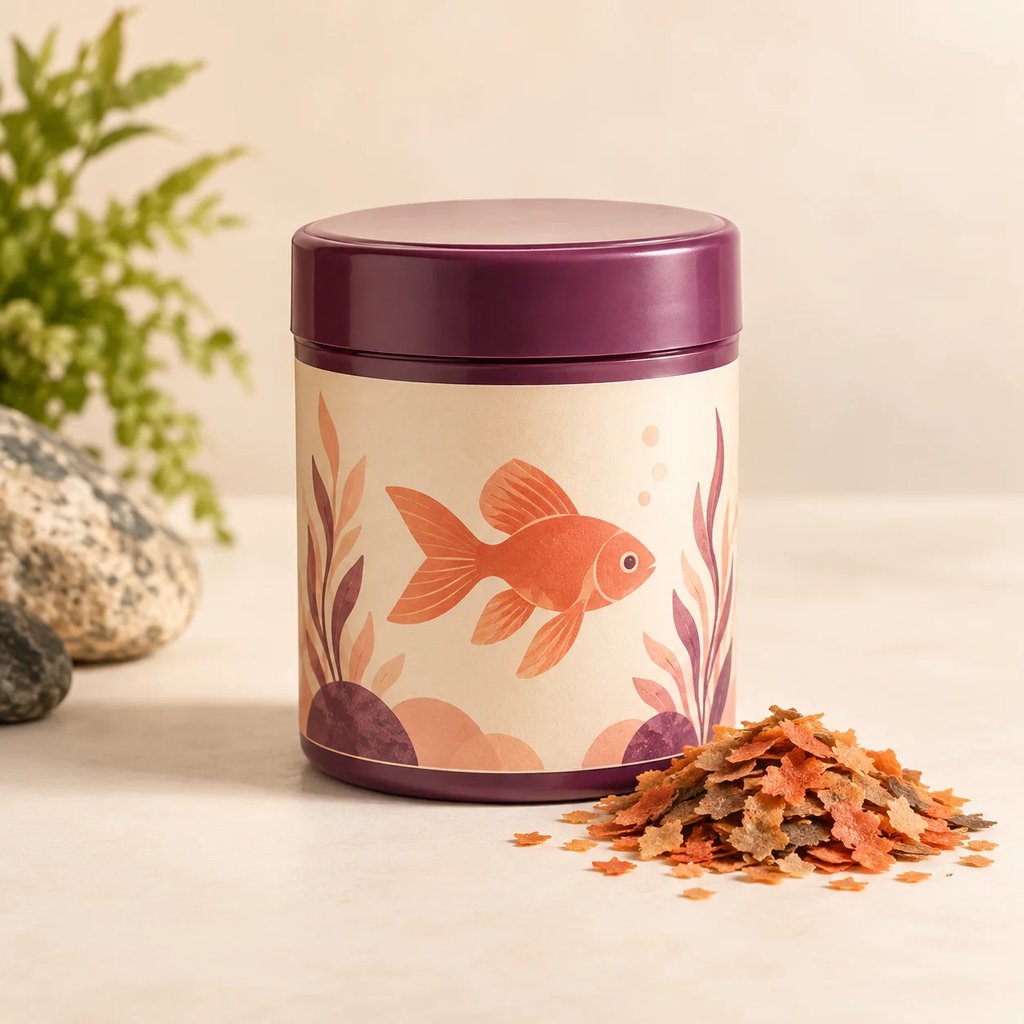 Aqua flakes · Fish food